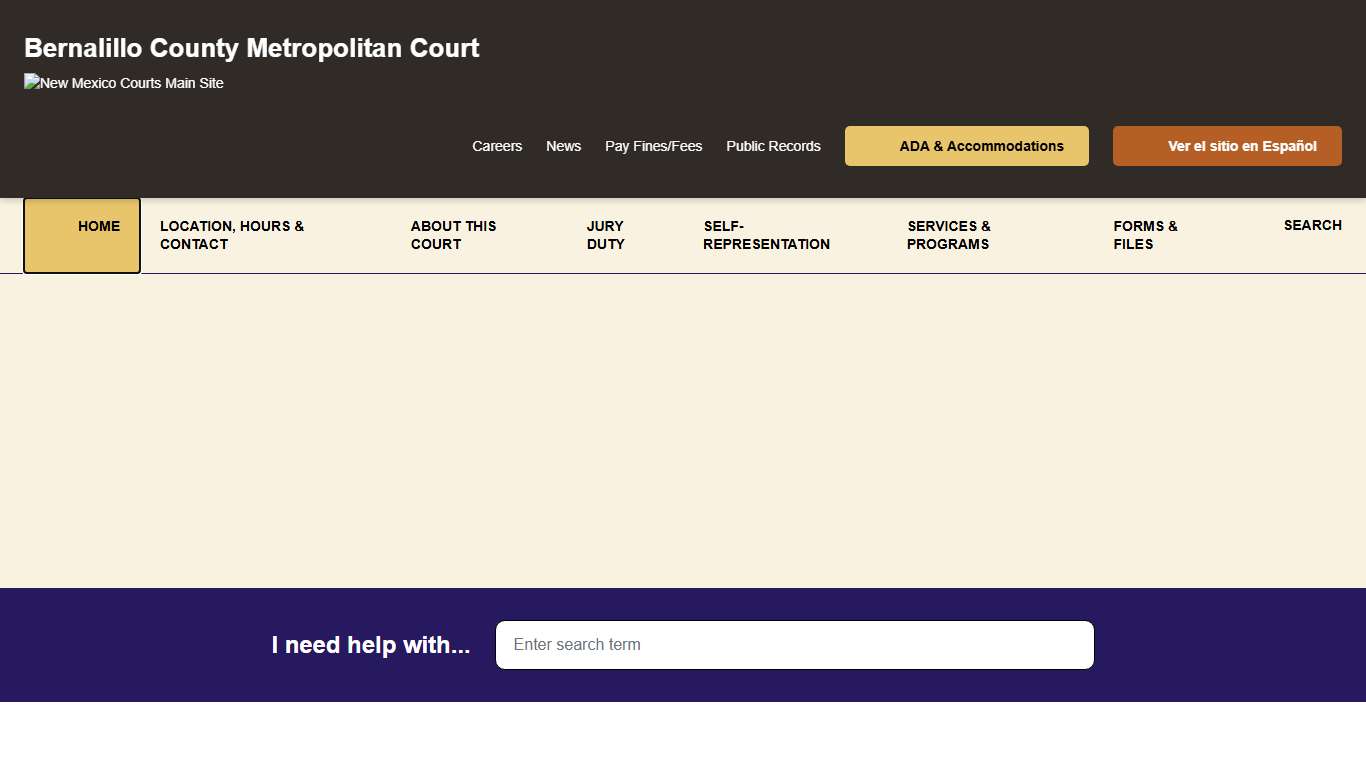 Home - Bernalillo County Metropolitan Court